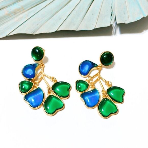 Anthropologie Jewelry - Crystal drop earrings #196